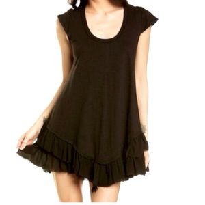 AREA STARS Ruffle Baby Doll Dress
